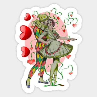 The Tree of Love on Valentine's Day Sticker